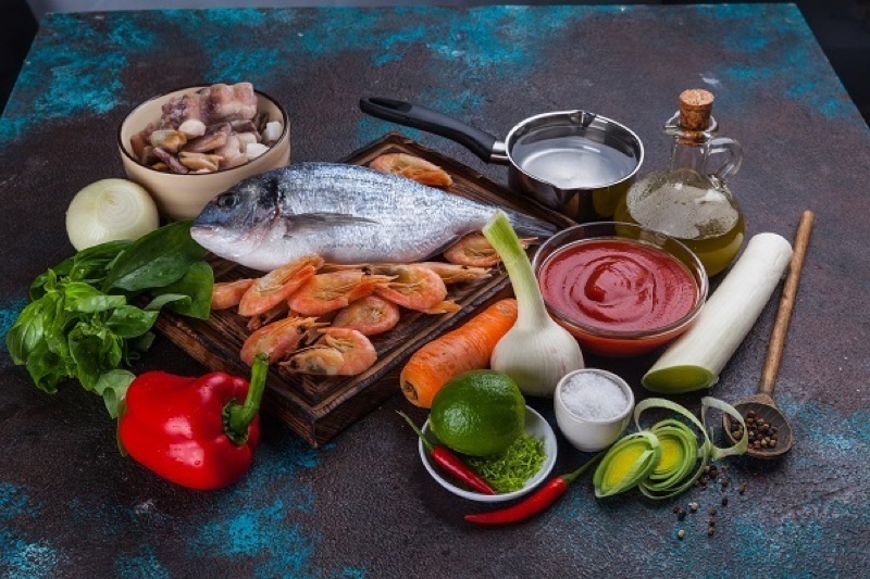 Рыбный суповой набор: хребет, хвост и голова